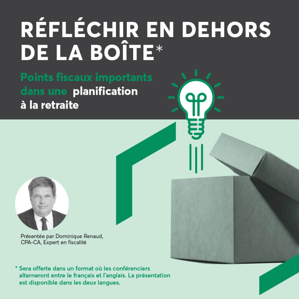 Réfléchir en dehors de la boîte - Desjardins